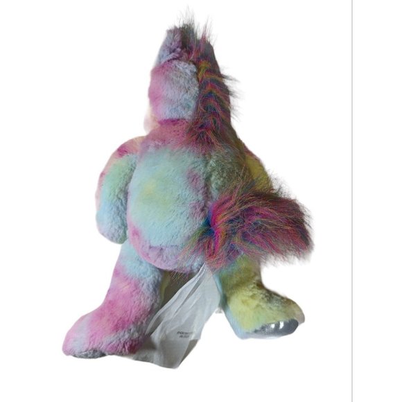 Health Touch Massager Vibrating Sensory Tie Dye Unicorn Plush Stuffed Animal - Picture 2 of 3